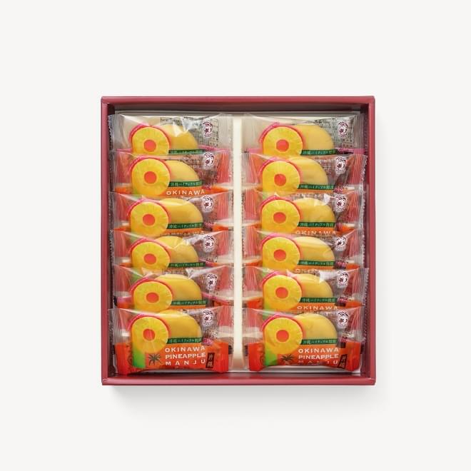 沖縄パイナップル饅頭(12個入)